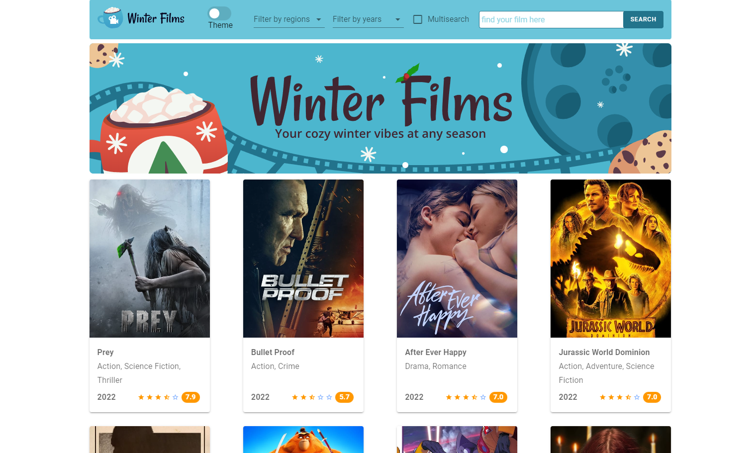 winter films